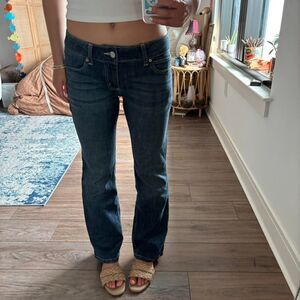 Wrangler y2k low rise boot cut jeans size medium